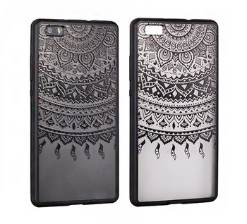 Etui Lace iPhone 6 4,7" wzór 1 czarny