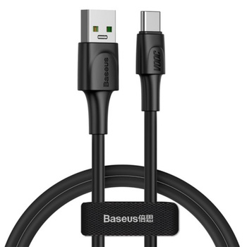 Baseus kabel usb typ C 1m 5A QC VOOC czarny