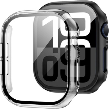 Tech-Protect etui do Apple Watch 10 46mm z wbudowanym szkłem ochronnym clear