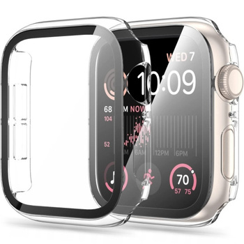 Tech-Protect etui do Apple Watch 4/5/6/ SE 40mm z wbudowanym szkłem ochronnym clear