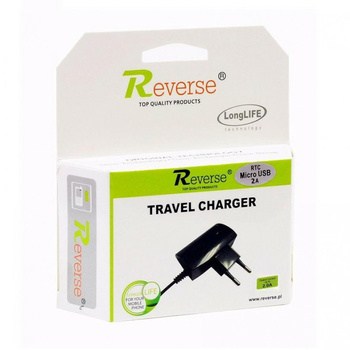 Ładowarka sieciowa Reverse micro usb 2A