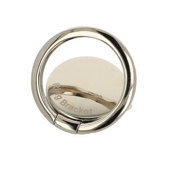 Ring Metalowy srebrny