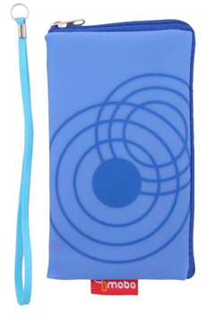 Saszetka Mobo GEL kółka niebieskie