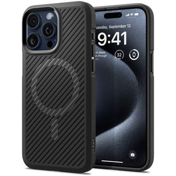 Spigen Core Armor z MagSage iPhone 15 Pro Max matte black