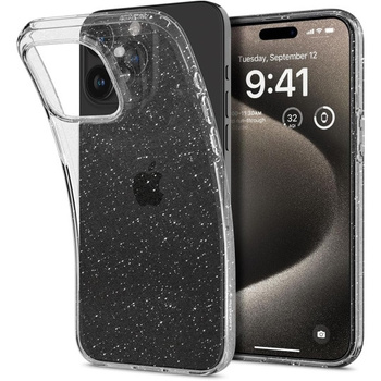 Spigen Liquid Crystal iPhone 15 Pro Max glitter clear