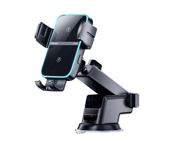 Uchwyt samochodowy Joyroom JR-ZS246 automatyczny z ładowaniem bezprzewodowym Quick Charge 15W mocowany na kokpit + szyba