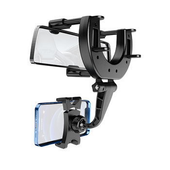 Borofone uchwyt samochodowy na lusterko wsteczne czarny BH49