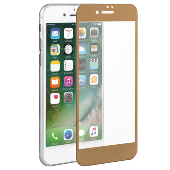 Szkło 5D iPhone 6 6s 4,7" złote