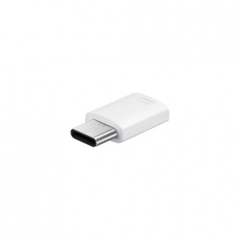 Adapter ładowania micro usb - Typ C Samsung biały GH98-40218A/EE-GN930BW