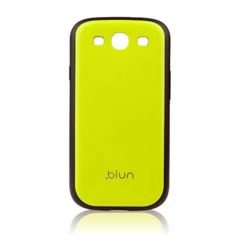 Etui Blun Samsung S3 i9300 żółte wzór 3