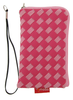 Saszetka Mobo Szachownica – różowa
