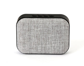 Przenośny głośnik multimedialny Omega OG58DG Fabric light grey Bluetooth V4.1