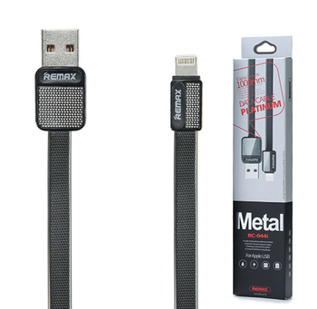 Kabel Remax Platinum iPhone 5/6/7 czarny RC-044i