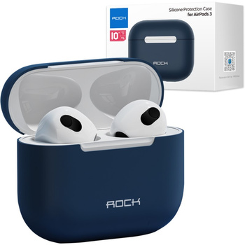 Rock etui na słuchawki AirPods 3 granatowe