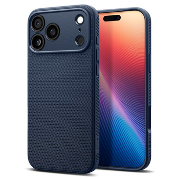 Spigen Liquid Air iPhone 17 Pro navy blue