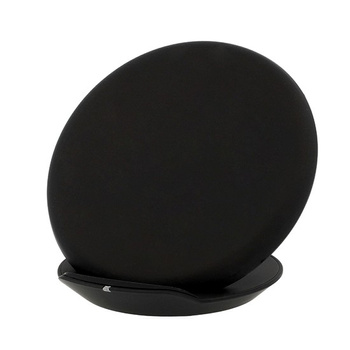 Ładowarka indukcyjna QI Fast Charge FC04 z podstawką okrągłą czarna / min.2A