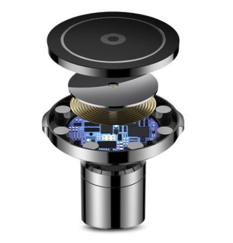 Uchwyt samochodowy uniwersalny typ 10 z indukcją czarny MAGNES