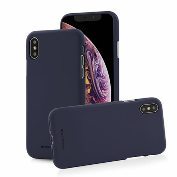 Etui Mercury Soft Samsung A72 5G granatowy