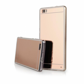 Back Case Mirror Samsung S6 złoty róż