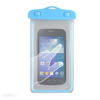 Futerał wodoodporny Glow 4,8-5,8" 175x105mm niebieski