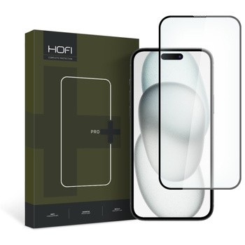 Hofi szkło hartowane iPhone 15 black