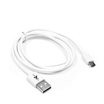 Kabel USB micro usb 1metr biały eXtreme style