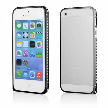 Bumper BOX aluminium zirconia iPhone 5 czarny