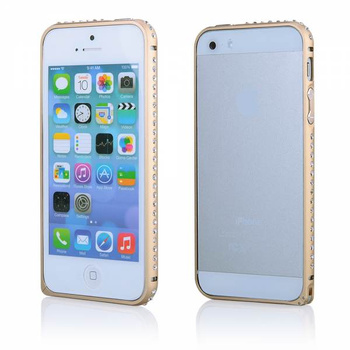 Bumper BOX aluminium zirconia iPhone 5 złoty