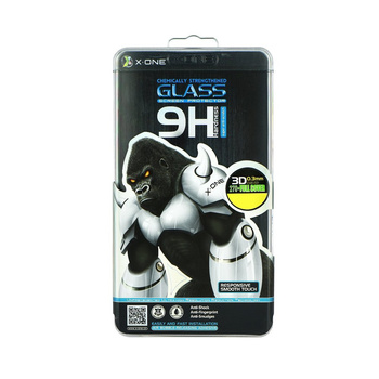 Szkło hartowane X-ONE 9H Samsung S8 Plus 3D pełen ekran czarne (full glue)