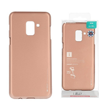 Etui Mercury i-Jelly Samsung A6 2018 jasno-różowe