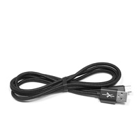 Kabel usb TYP C pleciony czarny