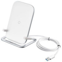 Baseus ładowarka indukcyjna Rib 15W biała quick charge