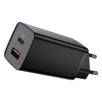 Baseus ładowarka sieciowa GaN2 Lite 1 x usb PD + 1 x usb QC 65W czarna