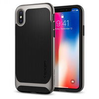 Spigen Neo Hybrid crystal iPhone X gunmetal