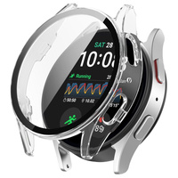 Tech-Protect etui do Galaxy Watch 7 44mm z wbudowanym szkłem ochronnym clear