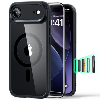 ESR CH Halolock Magsafe iPhone 17 Air clear/black