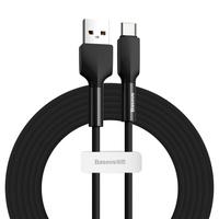 Baseus kabel Silica Gel usb Typ C 2m czarny 2A