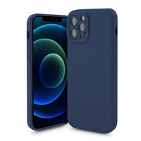 Etui SOFT Pro Xiaomi Redmi Note 14 4G (164x84mm) granatowe