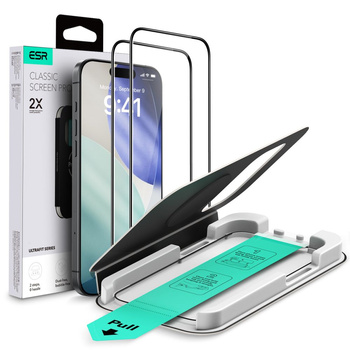 ESR szkło hartowane iPhone 16 Pro / iPhone 17 black *