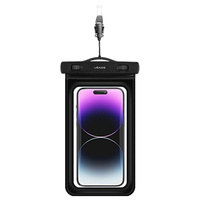 USAMS etui wodoodporne 7" IPX8 czarne