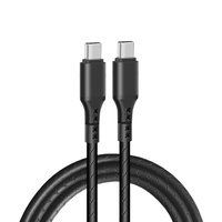 Kabel usb 2xusb Typ C Power Delivery 1.5m czarny Ampere