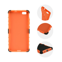 Etui Panzer Huawei P9 Lite pomarańczowe