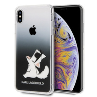 Etui Karl Lagerfeld iPhone XR hard case czarny Choupette Fun KLHCI61CFNRCBK