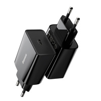 Baseus ładowarka sieciowa Speed Mini 1xUSB-C PD 20W Power Delivery czarna