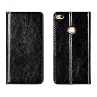 Kabura book SPECIAL Samsung M10 M105 czarna prawdziwa skóra