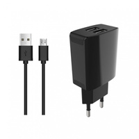 Ładowarka sieciowa Reverse U21 2xUSB 2.1A + kabel typ C