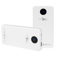 Power Bank EPN10 10000mAh Extreme Style 3xUSB usb QC / usb Typ C / lightning biały