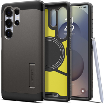 Spigen Tough Armor Samsung S25 Ultra z magsafe gunmetal