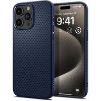 Spigen Liquid Air iPhone 15 Pro navy blue