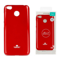 Etui Mercury Jelly Samsung Note 10 czerwony